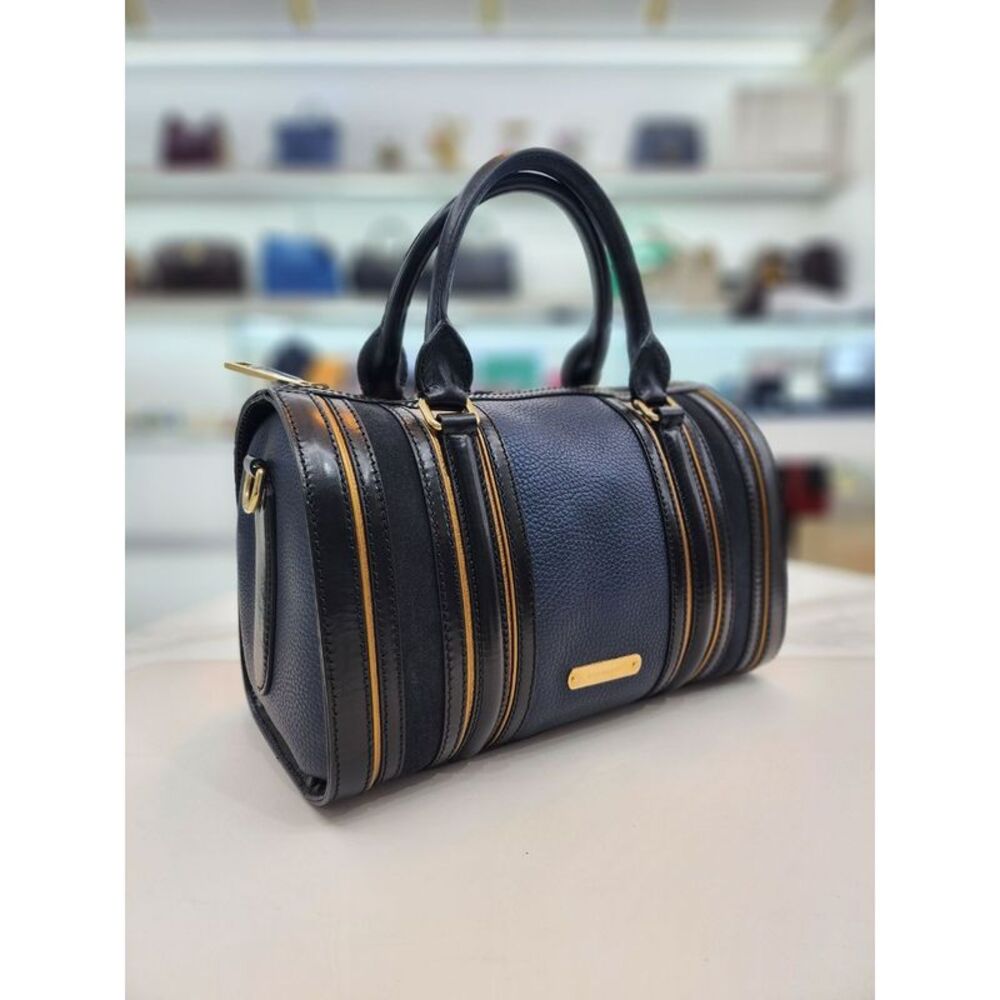 Luxury Boston Bowling Tote Shoulder Bag - Picture 5 of 10